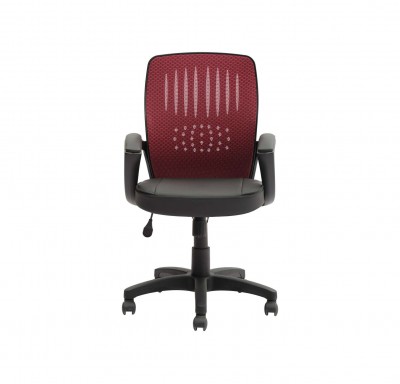 Volt Low Back Chair Fabric - Maroon